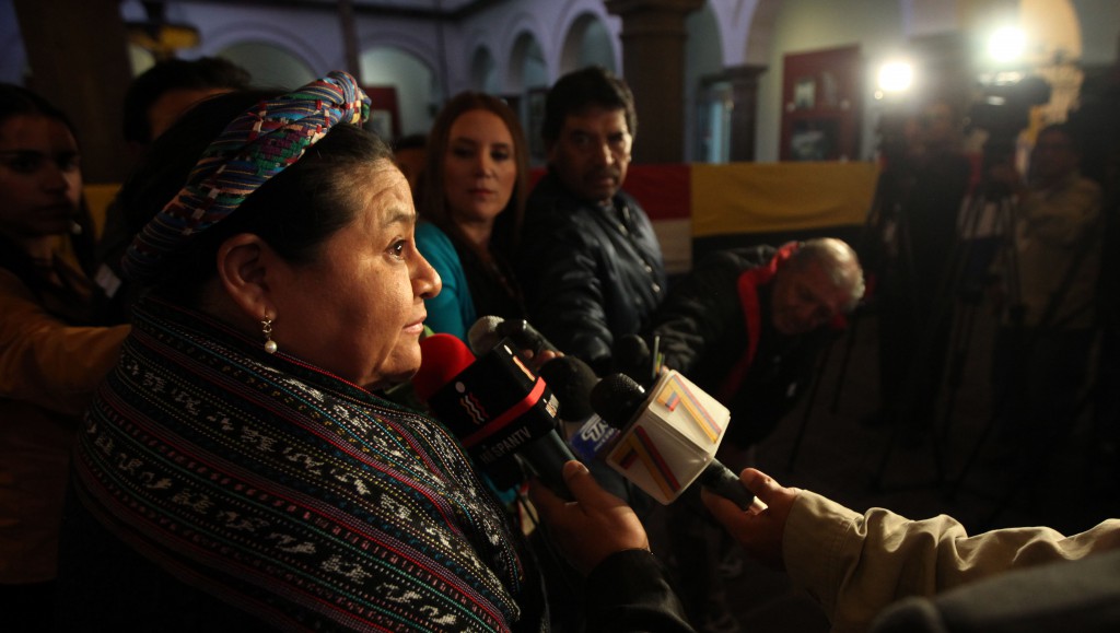 Nobel Winner Rigoberta Menchú - Image Credit Flickr